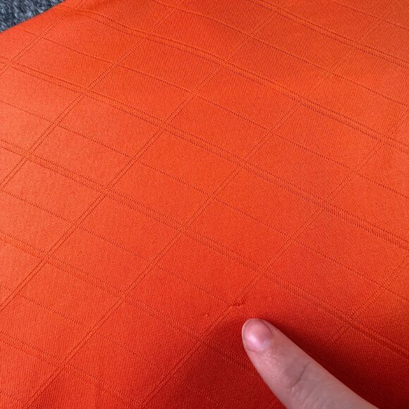 Adidas Golf Short Sleeve Men's Polo Shirt Orange Large Geometric Adult Polyester - Picture 16 of 16